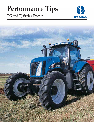 New Holland Lawn Mower TG Series owners manual user guide