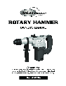 Northern Industrial Tools Power Hammer 143384 owners manual user guide