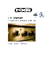 NXR Range BX3031 owners manual user guide