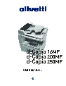 Olivetti Printer 16MF owners manual user guide