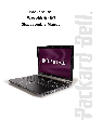 Packard Bell Laptop ML owners manual user guide
