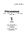 Palsonic CRT Television 6159G owners manual user guide