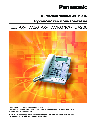 Panasonic Answering Machine KX-TDA200 owners manual user guide