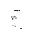 Panasonic DVR HX-DC3 owners manual user guide