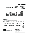 Panasonic Home Theater System VQT2T10 owners manual user guide