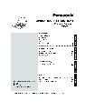 Panasonic Laptop CF-C1 owners manual user guide
