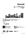 Panasonic Speaker System SC-HT830V owners manual user guide