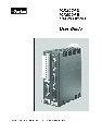 Parker  Products Power Supply ViX250AE owners manual user guide