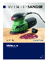 Parkside Sander XQ2 SE owners manual user guide