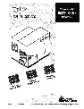 Paxar Printer 9855 RFID owners manual user guide