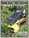Pecoware Brush Cutter TBB-3000 owners manual user guide