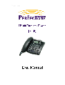 Perfectone Net Ware Telephone IP 300 owners manual user guide