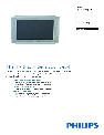 Philips CRT Television 28PW6518 owners manual user guide