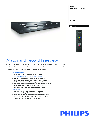 Philips DVD Recorder HDR3700 owners manual user guide