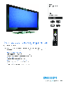 Philips Flat Panel Television 47PFL7422D owners manual user guide