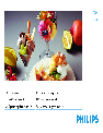 Philips Frozen Dessert Maker HR2305 owners manual user guide