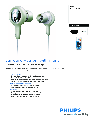 Philips Headphones SBCHE590 owners manual user guide