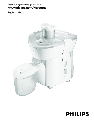 Philips Juicer HR1820 owners manual user guide