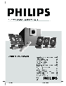 Philips Speaker System A3.610 owners manual user guide