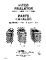 Pitco Frialator Fryer E14B owners manual user guide
