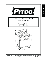 Pitco Frialator Fryer SE owners manual user guide