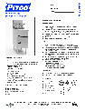 Pitco Frialator Fryer SG14R owners manual user guide