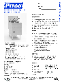 Pitco Frialator Fryer SG18S owners manual user guide