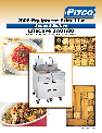 Pitco Frialator Pasta Maker SG14DI owners manual user guide