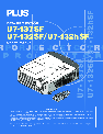 PLUS Vision Projector U7-132HSF owners manual user guide