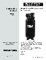 Porter-Cable Air Compressor C7501M owners manual user guide
