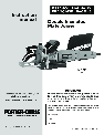 Porter-Cable Biscuit Joiner 557 owners manual user guide