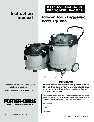 Porter-Cable Vacuum Cleaner 7814 owners manual user guide