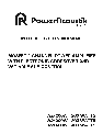 Power Acoustik Car Amplifier A2-200W owners manual user guide
