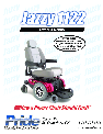 Pride Mobility Mobility Aid Jazzy 1122 owners manual user guide