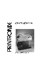 Printronix Printer L5035 owners manual user guide