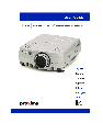 Proxima ASA Projector 5155SVGA owners manual user guide