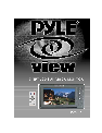 PYLE Audio Car Stereo System PLVSR7IR owners manual user guide