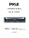 PYLE Audio Car Video System PLD-131F owners manual user guide