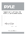 PYLE Audio Car Video System PLTCDN7 owners manual user guide
