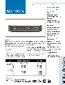 QSC Audio Stereo Amplifier MX 1000a owners manual user guide