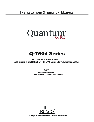 Quantum Audio Speaker System QC15S4 owners manual user guide