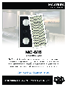 RBH Sound Speaker MC-616 owners manual user guide