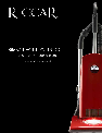 Riccar Vacuum Cleaner R20D owners manual user guide