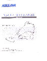 Riccar Vacuum Cleaner RC 1400 owners manual user guide