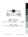 Riccar Vacuum Cleaner RCU-H11 owners manual user guide