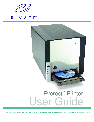 Rimage Printer EverestTM Printer owners manual user guide