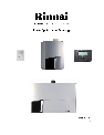 Rinnai Boiler 800000026 owners manual user guide