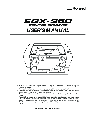 Roland Engraver EGX-350 owners manual user guide