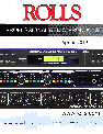 Rolls Stereo Receiver MX28 owners manual user guide