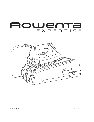 Rowenta Iron 42449 owners manual user guide